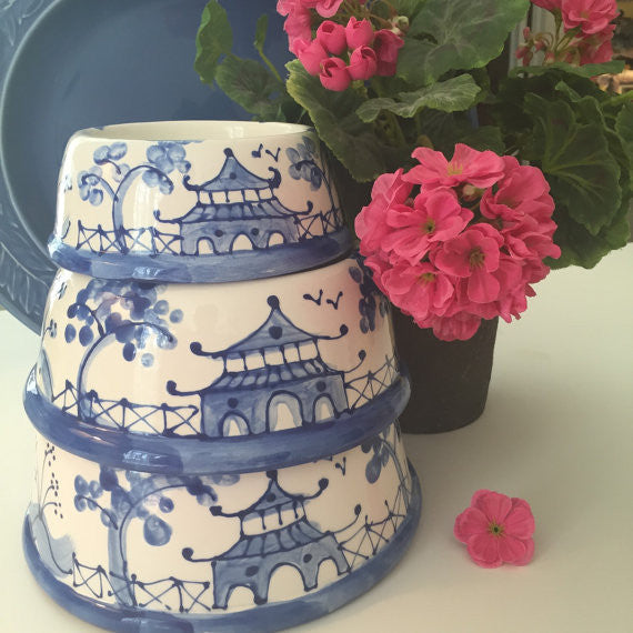 Chinoiserie Pet Bowls